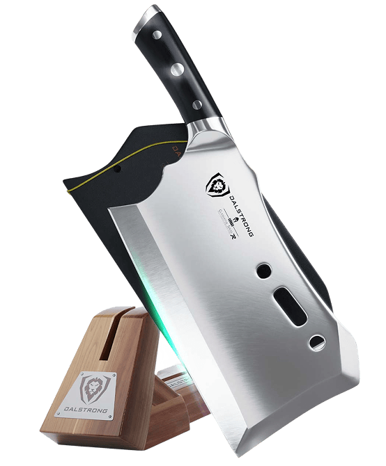Meat Cleaver 9" with Stand