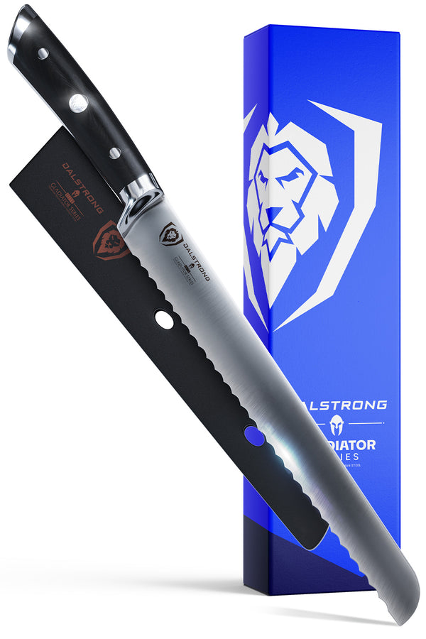 Serrated Bread Knife 10" Gladiator Series NSF Certified ©