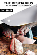 Cleaver Knife 10"