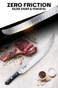 Butcher's Breaking Cimiter Knife 12"