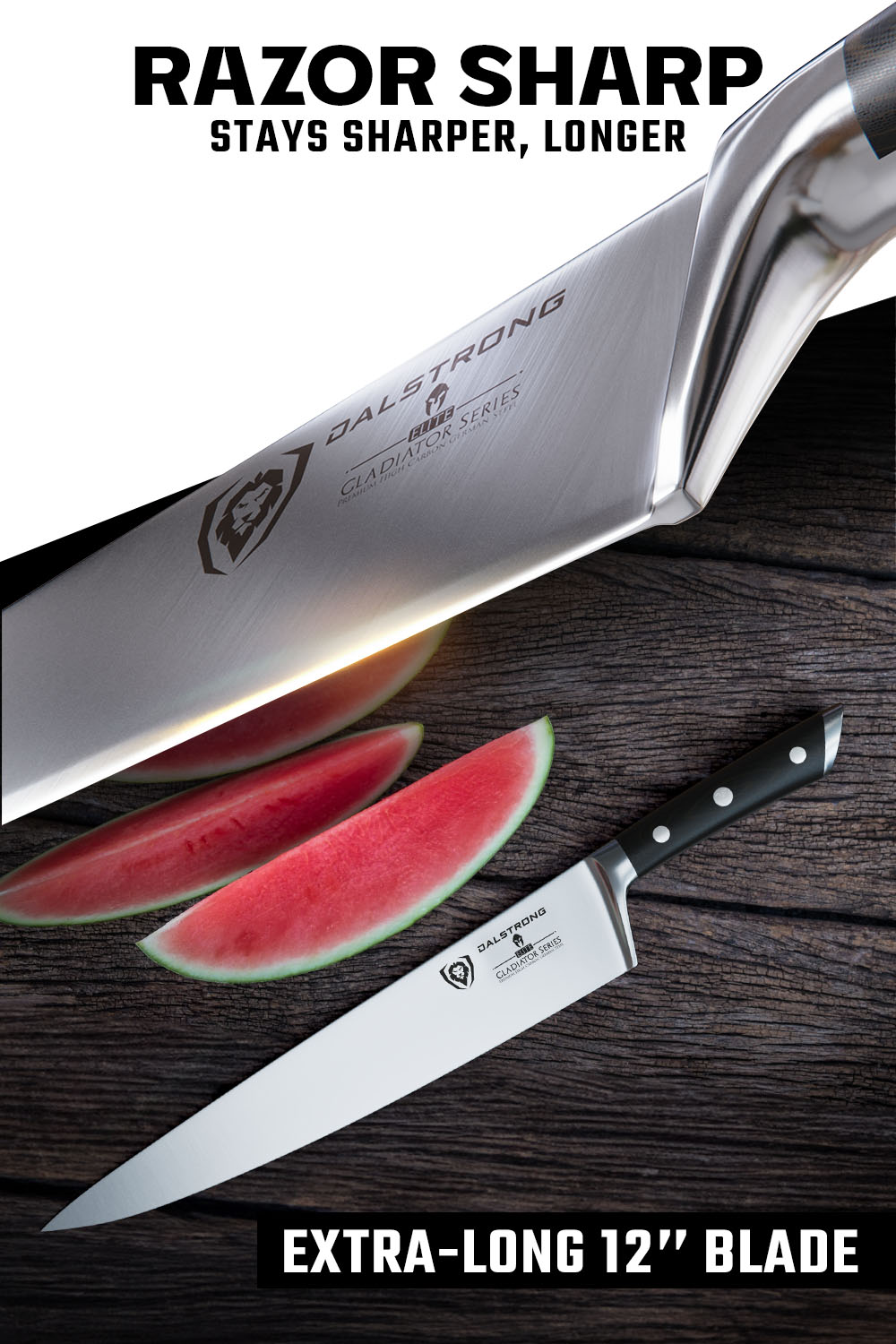 Chef's Knife 12" | Gladiator Series | NSF Certified | Dalstrong ©