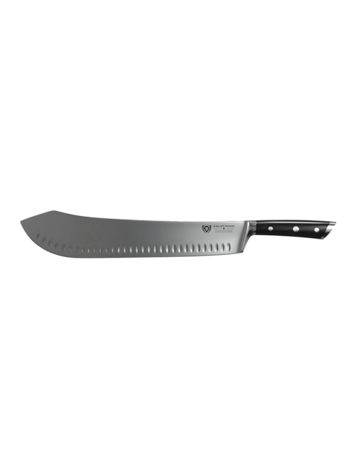 Extra-Long Bull Nose Butcher Knife 14" | Gladiator Series | NSF Certified | Dalstrong © 10