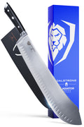 Extra-Long Bull Nose Butcher Knife 14"