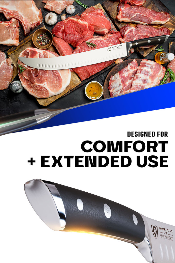 Butcher & Breaking Cimiter Knife 14" | Gladiator Series | NSF Certified | Dalstrong © 4