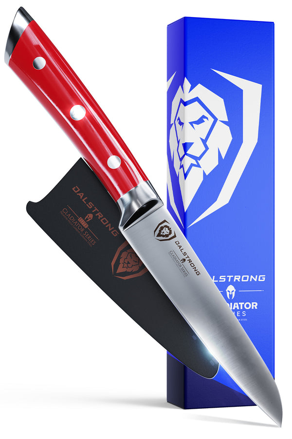 Paring Knife 3.5" Crimson ABS Handle Gladiator Series NSF Certified ©