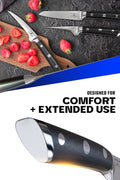 Fruit & Vegetable Paring Knife Set - 3 Piece