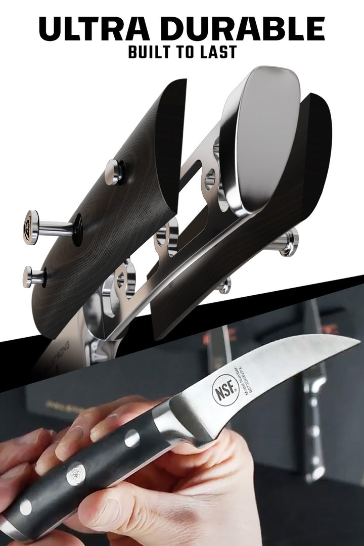 3-Piece Paring Knife Set | Gladiator Series | NSF Certified | Dalstrong © 5