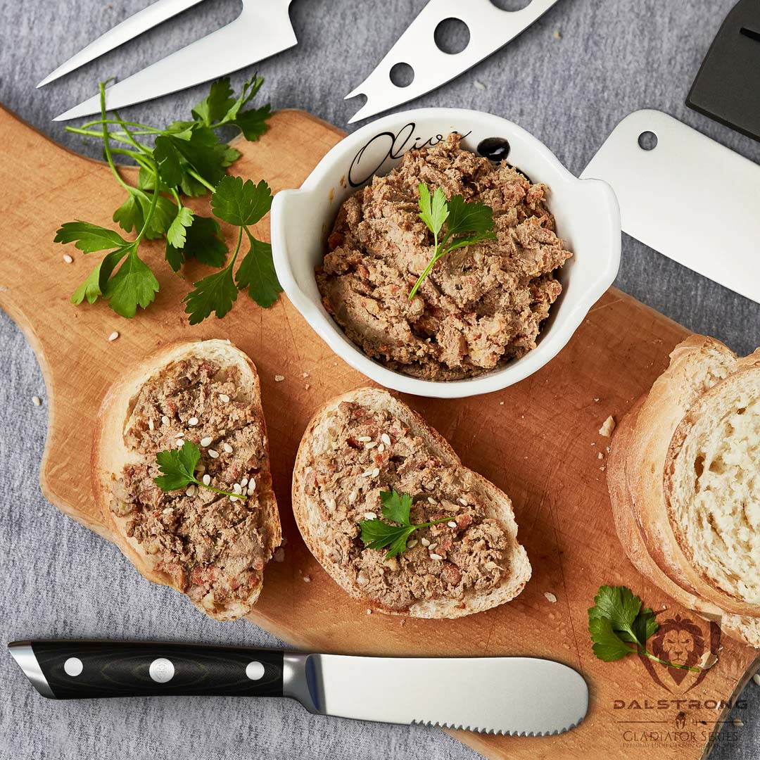 4-Piece Charcuterie & Cheese Knife Set | Gladiator Series | NSF Certified | Dalstrong © 10