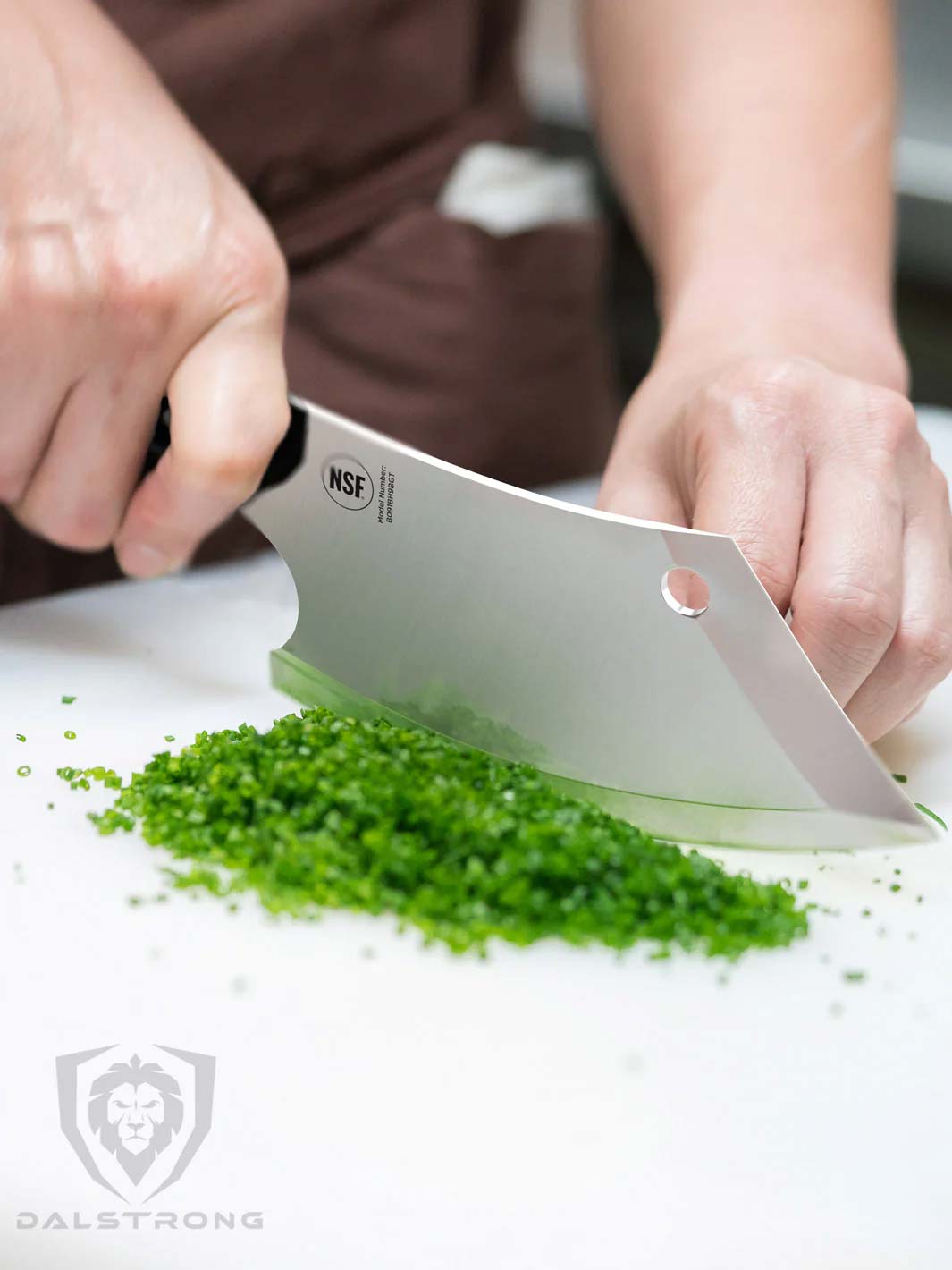 Rocking Cleaver Knife 6.5" | Gladiator Series R | NSF Certified | Dalstrong © 9