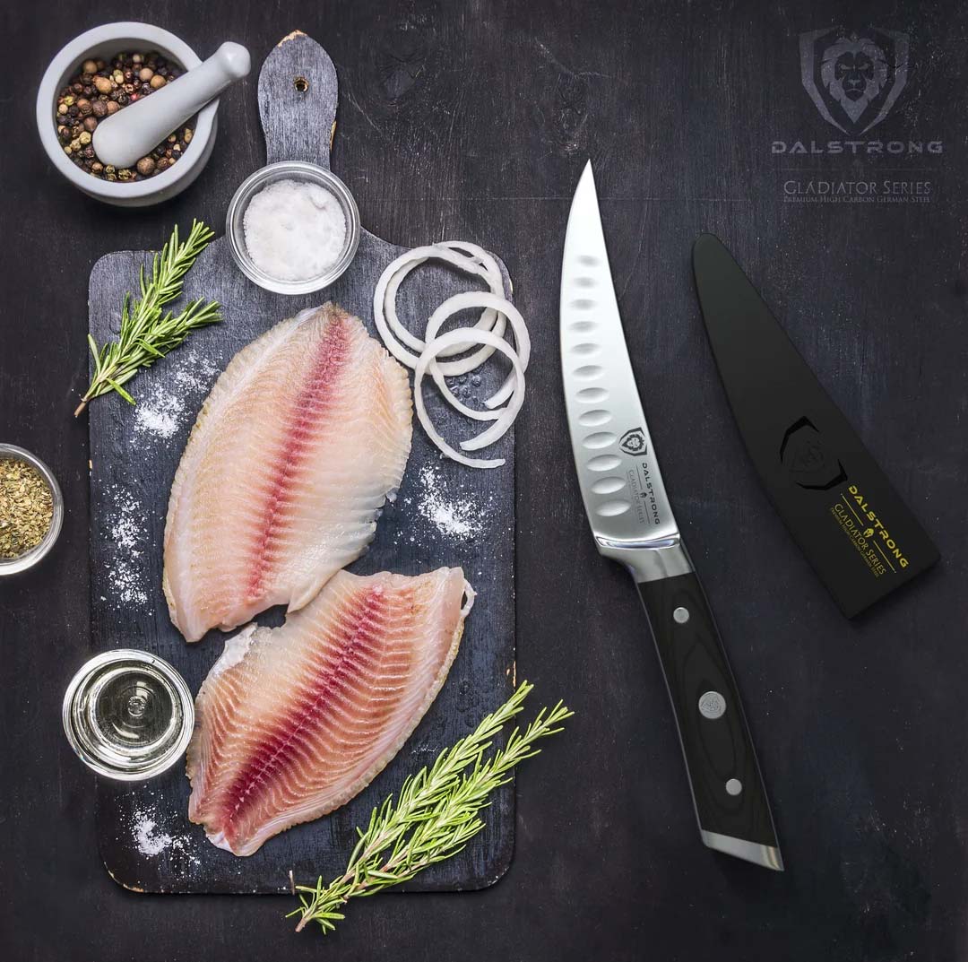 Curved Fillet Knife 6" | Gladiator Series | NSF Certified | Dalstrong © - 4