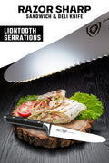 Serrated Sandwich, Deli & Utility Knife 6"