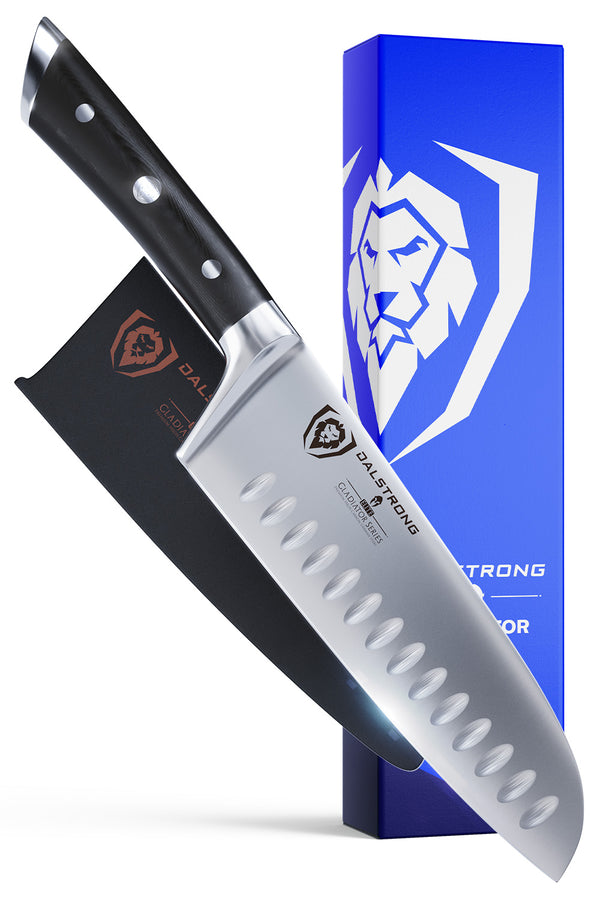 Santoku Knife 7" Gladiator Series Elite NSF Certified ©