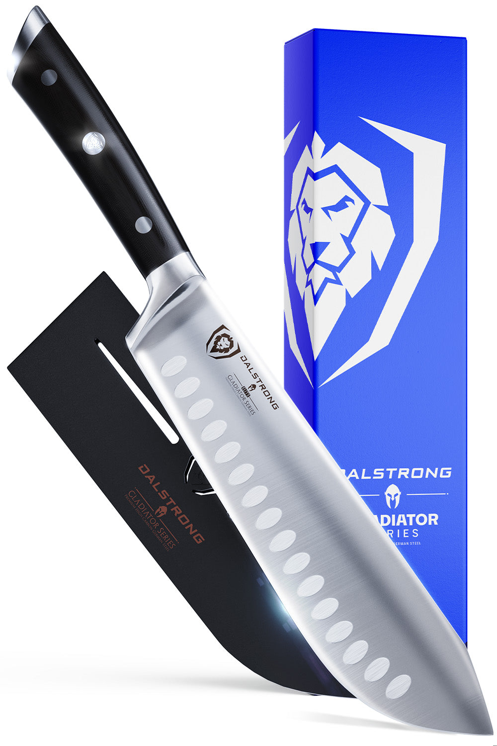 Bull Nose Butcher & Breaking Knife 8" | Gladiator Series | NSF Certified | Dalstrong ©