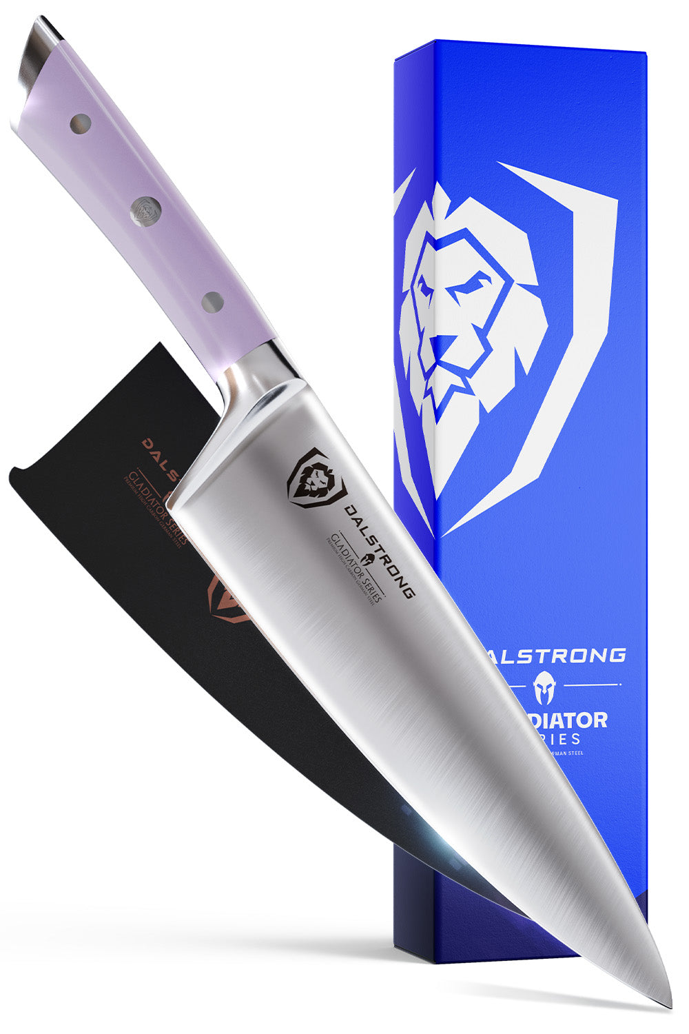 Chef Knife 8" | Lilac Handle | Gladiator Series | NSF Certified | Dalstrong ©