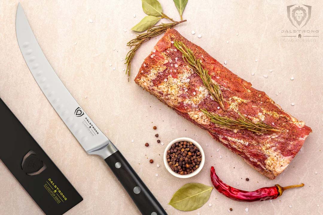 Butcher & Breaking Cimiter Knife 8" | Gladiator Series | NSF Certified | Dalstrong © 11