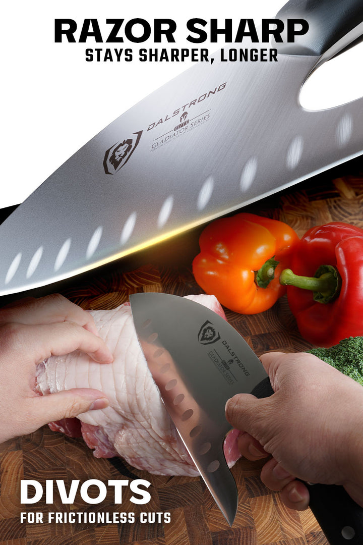 Guardian Chef's Knife 8" - Ergonomic | Gladiator Series | NSF Certified | Dalstrong ©