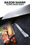 Serrated Offset Bread & Deli Knife 8"