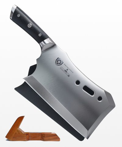 Meat Cleaver 9" with Stand | Obliterator | Gladiator Series | R | NSF Certified | Dalstrong ©