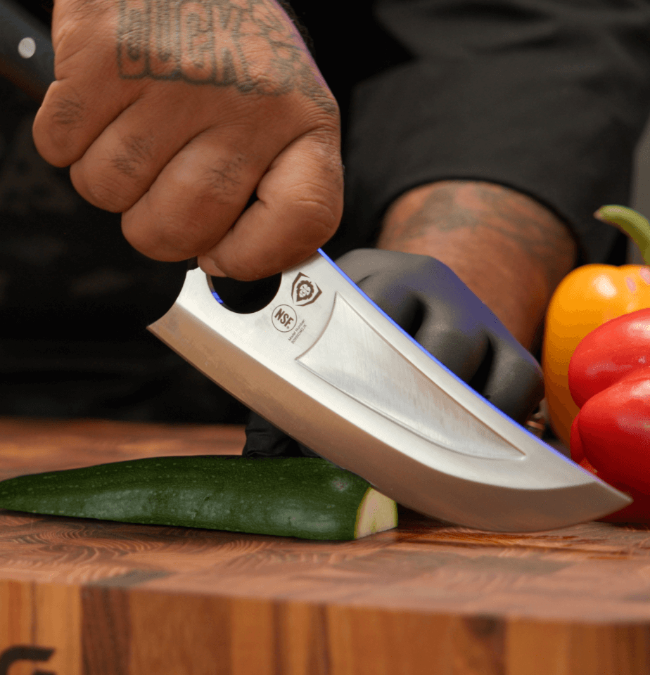 <h6>Razor sharp</h6><p>This steel’s high carbon count lets it take on a razor sharp edge. Its high chromium content lets it take anything life throws at it. </p>