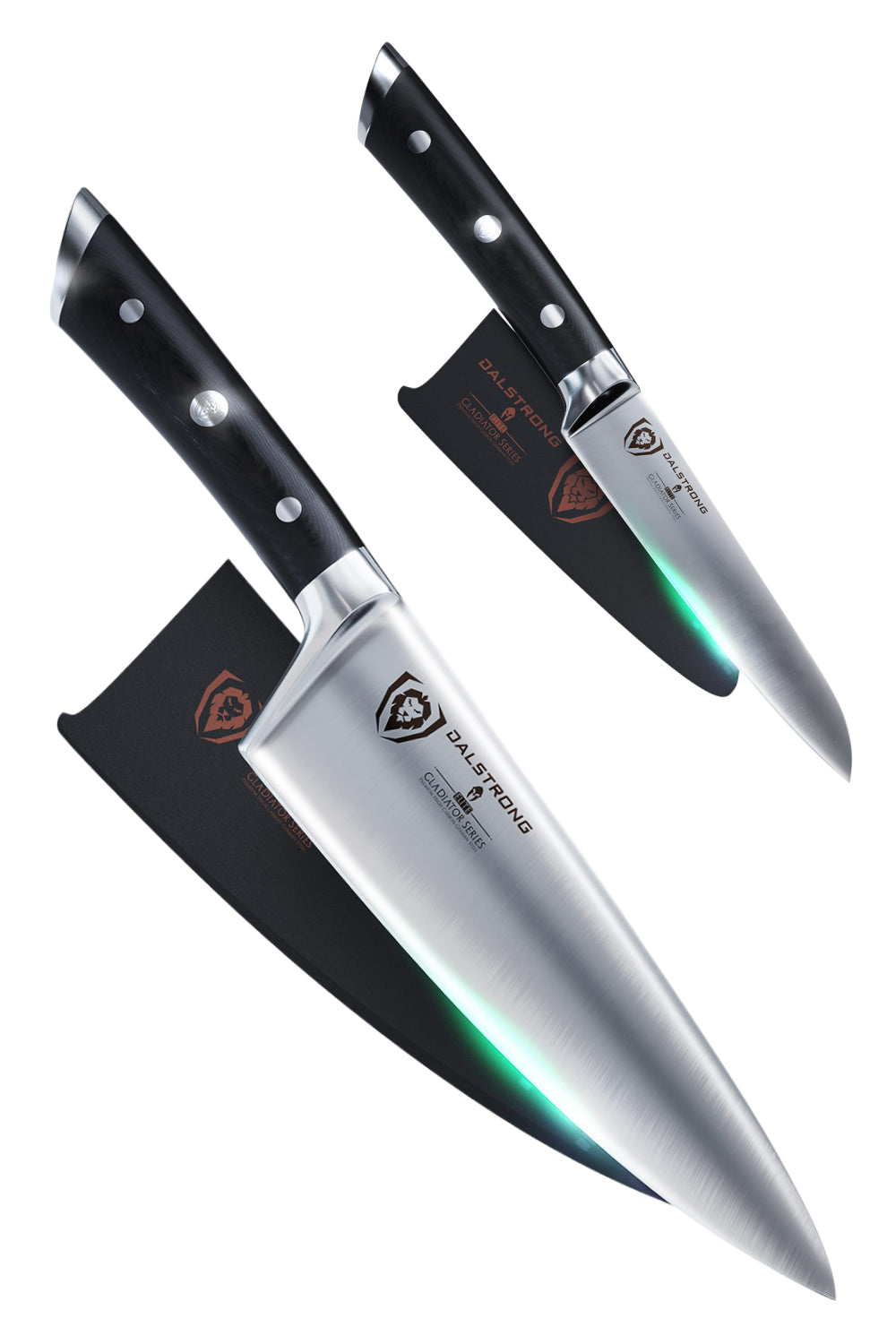 The Gladiator Bundle | 8" Chef's Knife + 3.5" Paring Knife