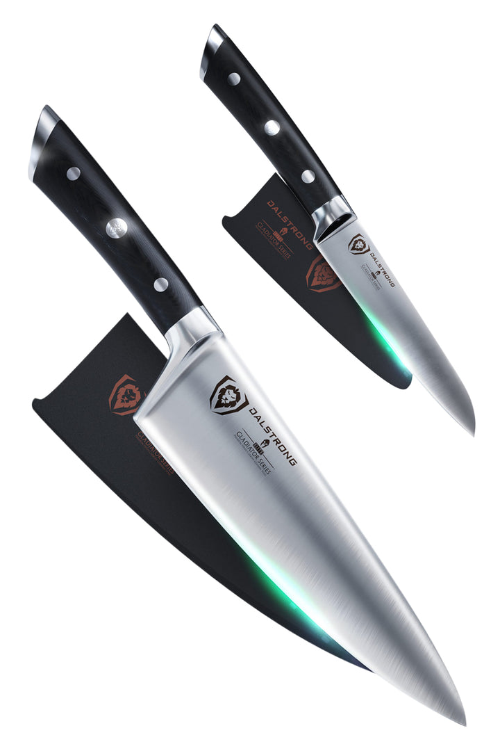The Gladiator Bundle | 8" Chef's Knife + 3.5" Paring Knife