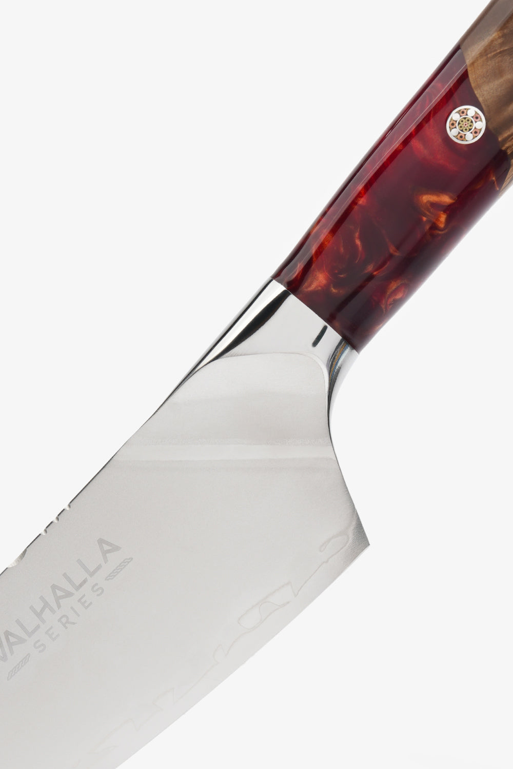 Chef's Knife 8" | Blood Raider Red Handle | Valhalla Series | Dalstrong ©