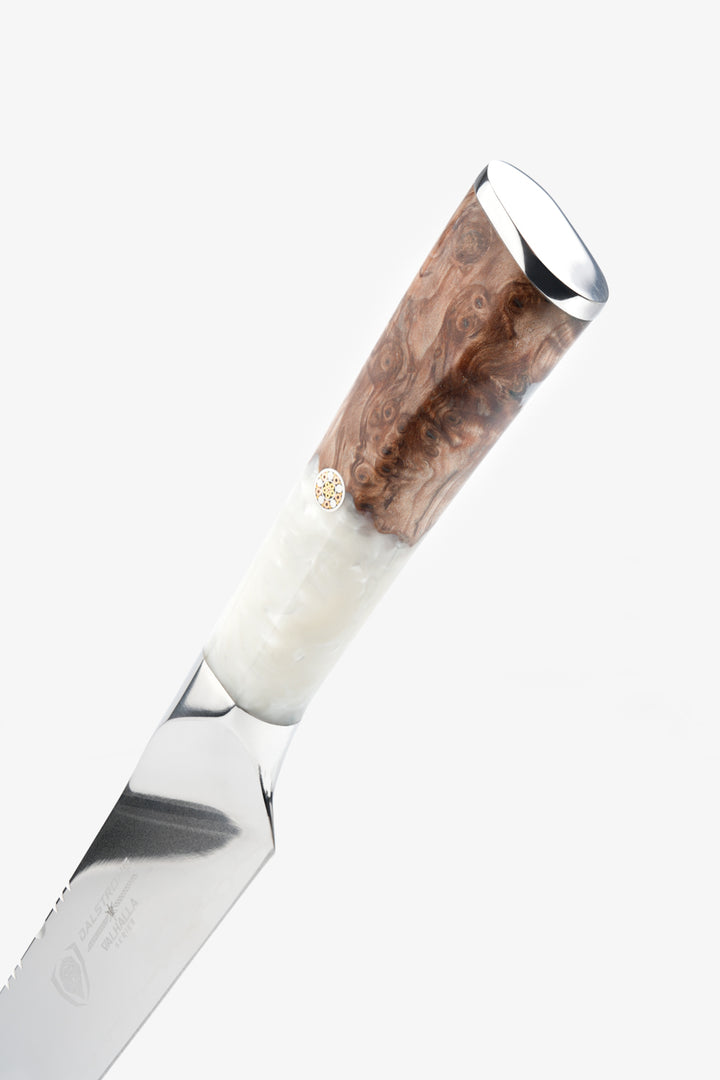 Slicing & Carving Knife 12" | White Handle | Valhalla Series | Dalstrong ©