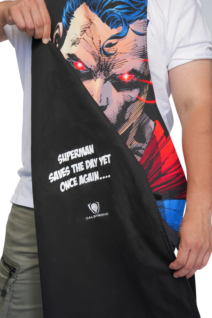 Chef's Apron | Superman™ Edition | Heat Vision | 100% Breathable Cotton | Dalstrong ©