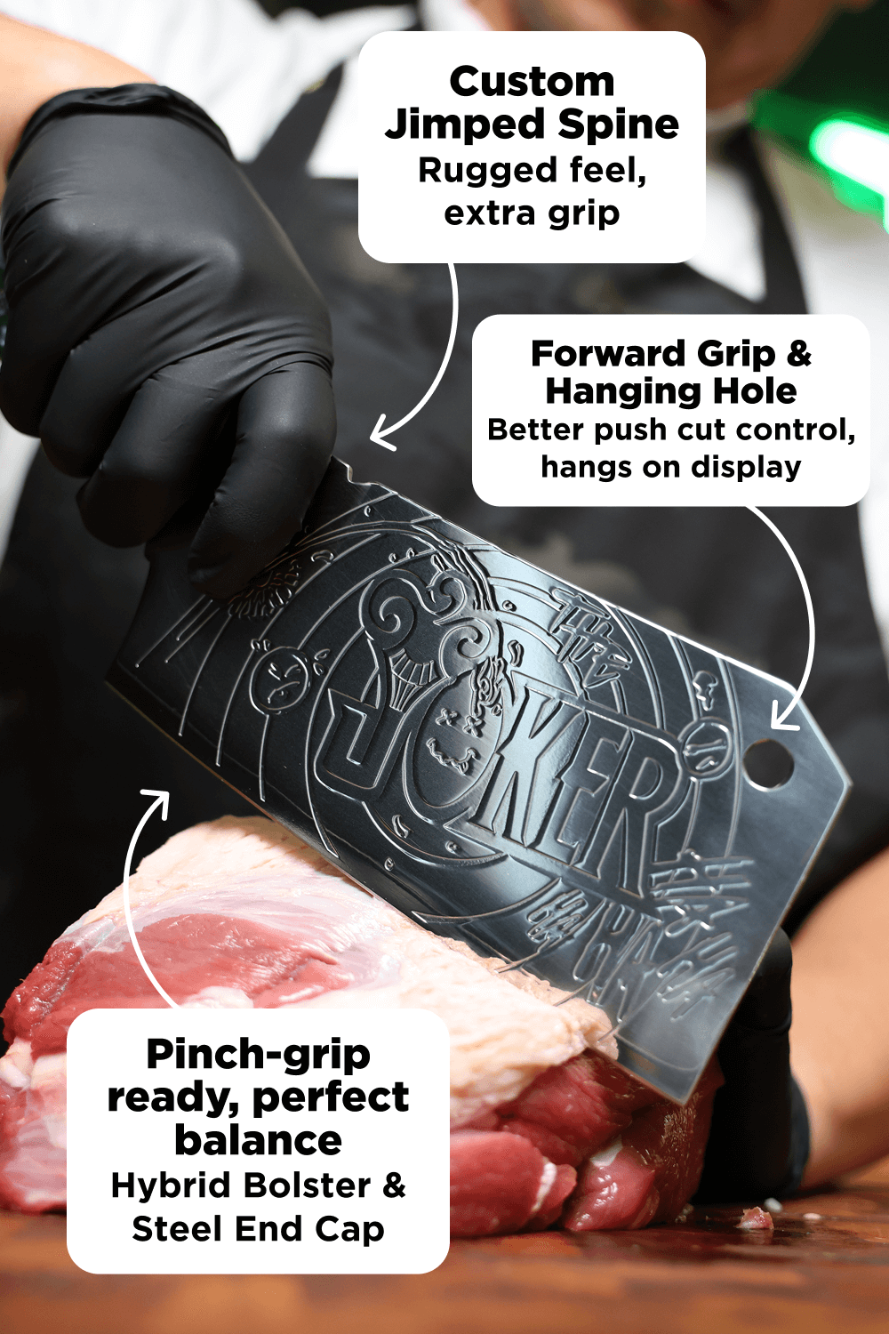 Cleaver Knife 7" | THE JOKER™ Edition | Dalstrong ©