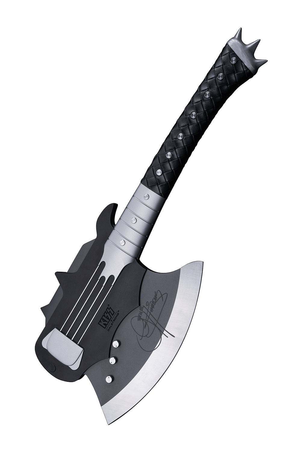 KISS™ x StudioForge™ | Gene Simmons' HELLFIRE DEMON AXE | 7.5” Collector’s Meat Axe & Display Stand