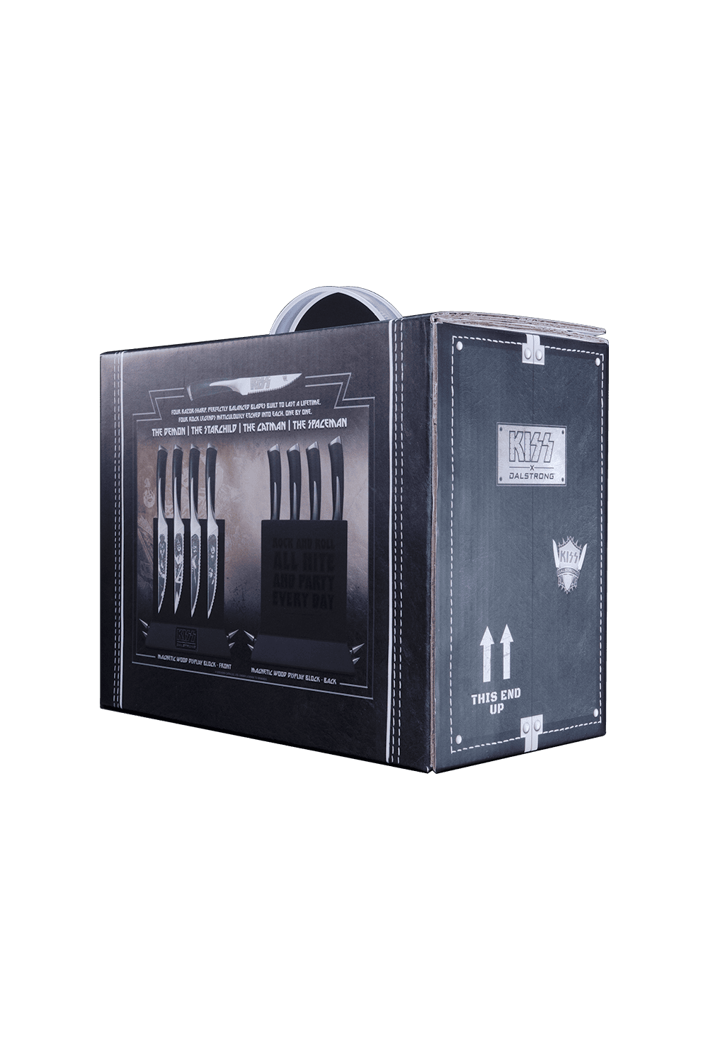 4 Piece Steak Knife Set | KISS™ x Dalstrong Collection | Dalstrong ©