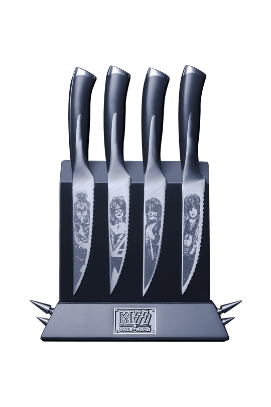 4 Piece Steak Knife Set | KISS™ x Dalstrong Collection | Dalstrong ©