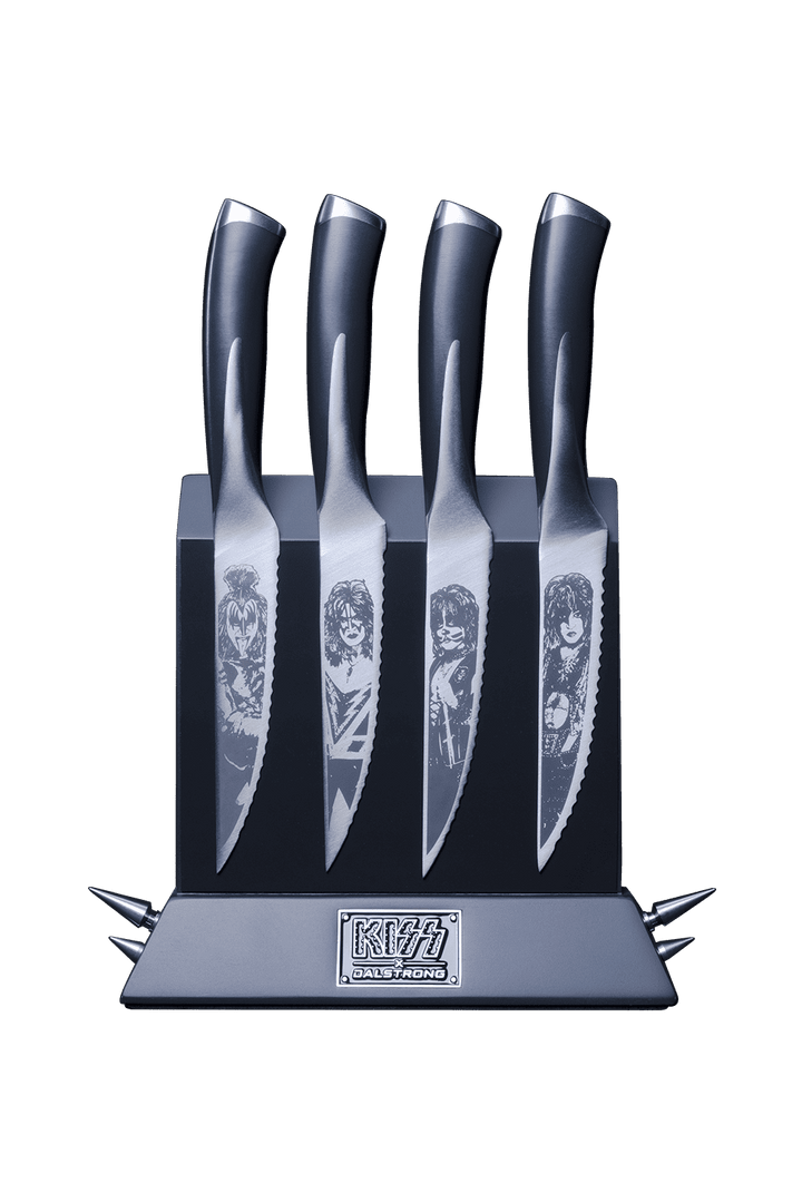 4 Piece Steak Knife Set | KISS™ x Dalstrong Collection | Dalstrong ©