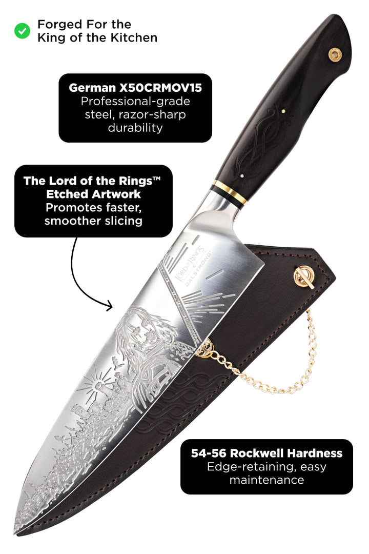 Chef Knife 8" | Lord of the Rings™ Edition | Dalstrong ©