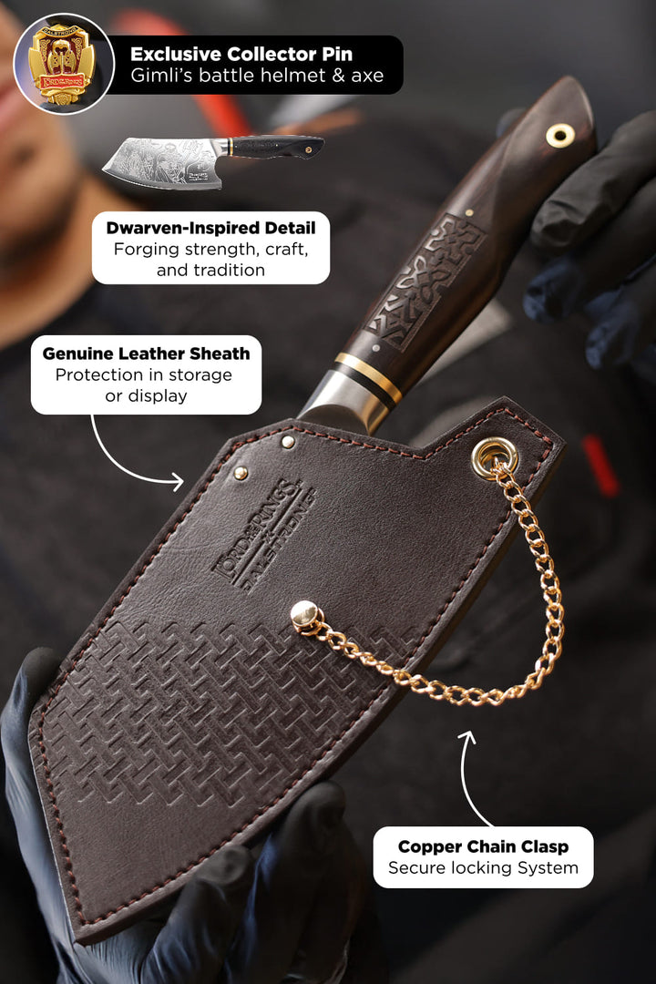 Cleaver Knife 6" | The Lord of the Rings™ Edition | Dalstrong © 11