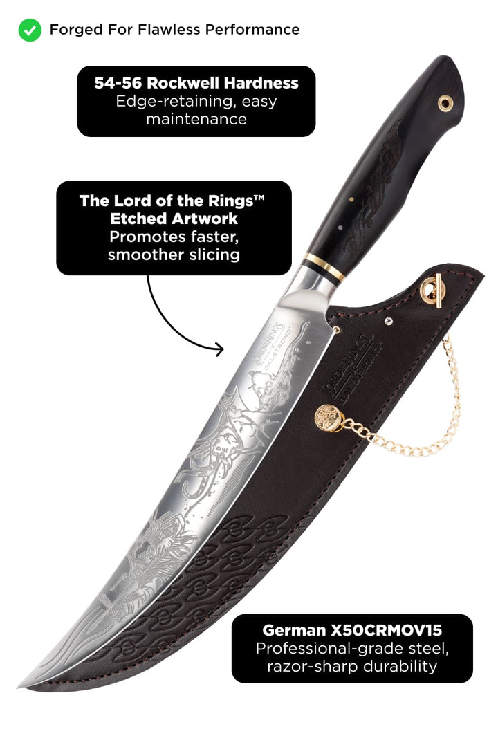 Carving Slicer Knife 9" | The Lord of the Rings™ Edition | Dalstrong © 12