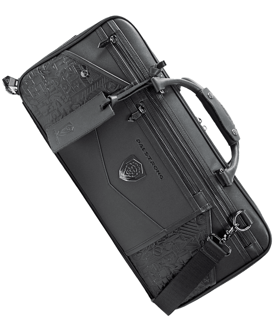 Limited Edition Leather Knife Bag | Call of Duty © Edition | Black Genuine Leather | EXCLUSIVE COLLECTOR BAG | Dalstrong ©
