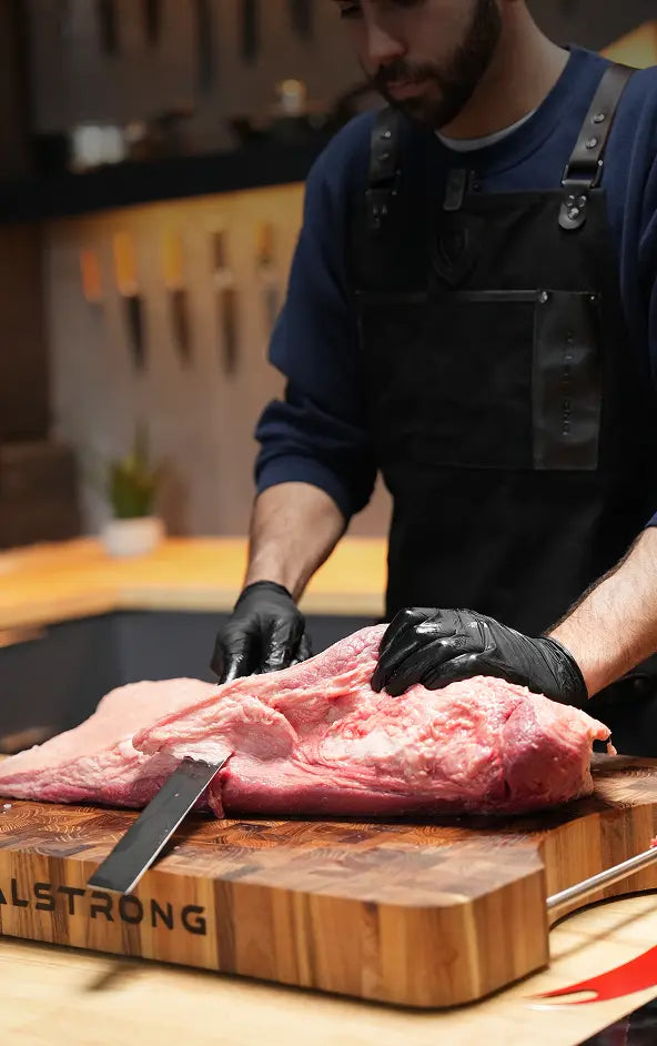 Slicing & Carving Knife 14" | Shadow Black Series | NSF Certified | Dalstrong ©