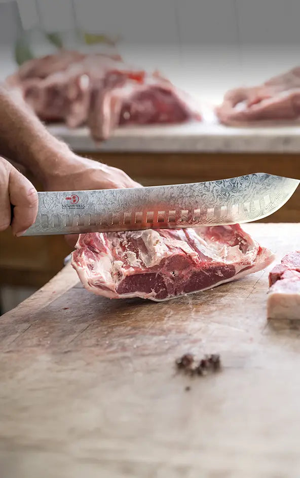 Bull Nose Butcher Knife 10" | Shogun Series | ELITE | Dalstrong ©