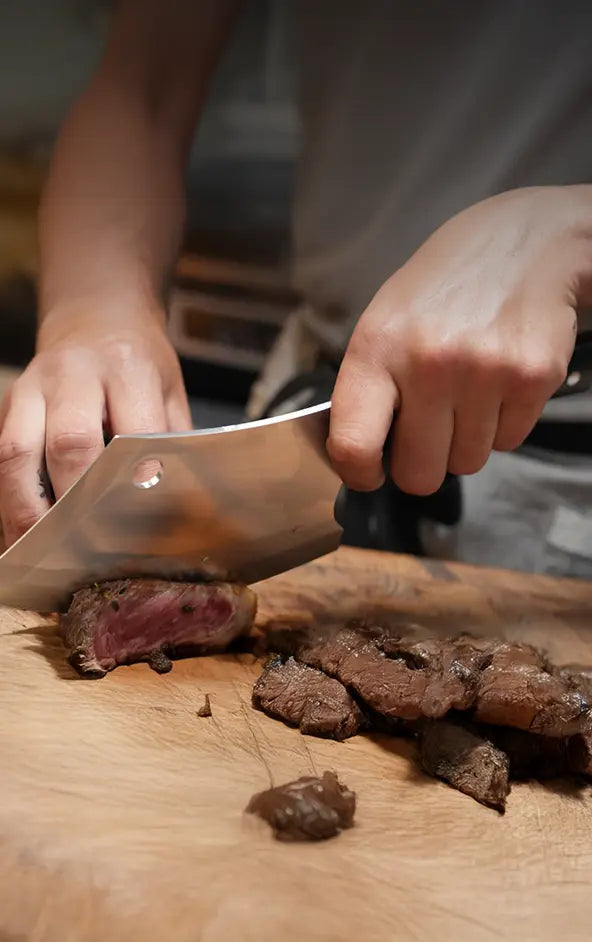 Butcher's Breaking Cimiter Knife 10" | Gladiator Series | NSF Certified | Dalstrong ©