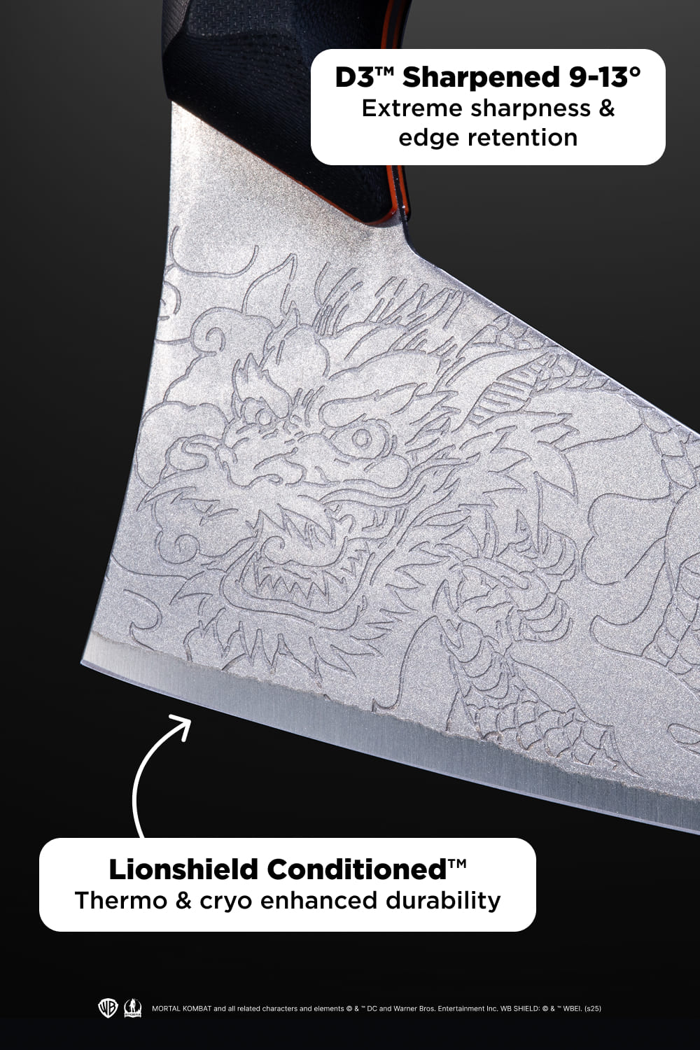 Pizza Knife 14" | MORTAL KOMBAT™ Edition | Dalstrong ©