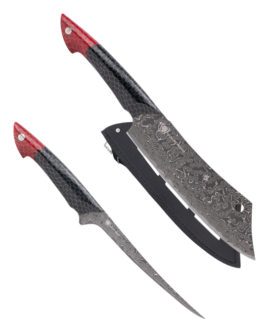 Meat Prep Bundle | Scorpion Series 8" Crixus Knife + 7" Fillet Knife