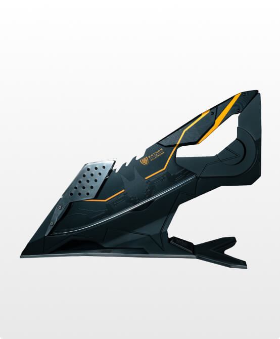 8” Bladed Displayable Chef Knife & Display Stand _ Batman StudioForge™ | 8” Bladed Displayable Chef Knife & Display Stand | The Gotham City™ Edge _ 1
