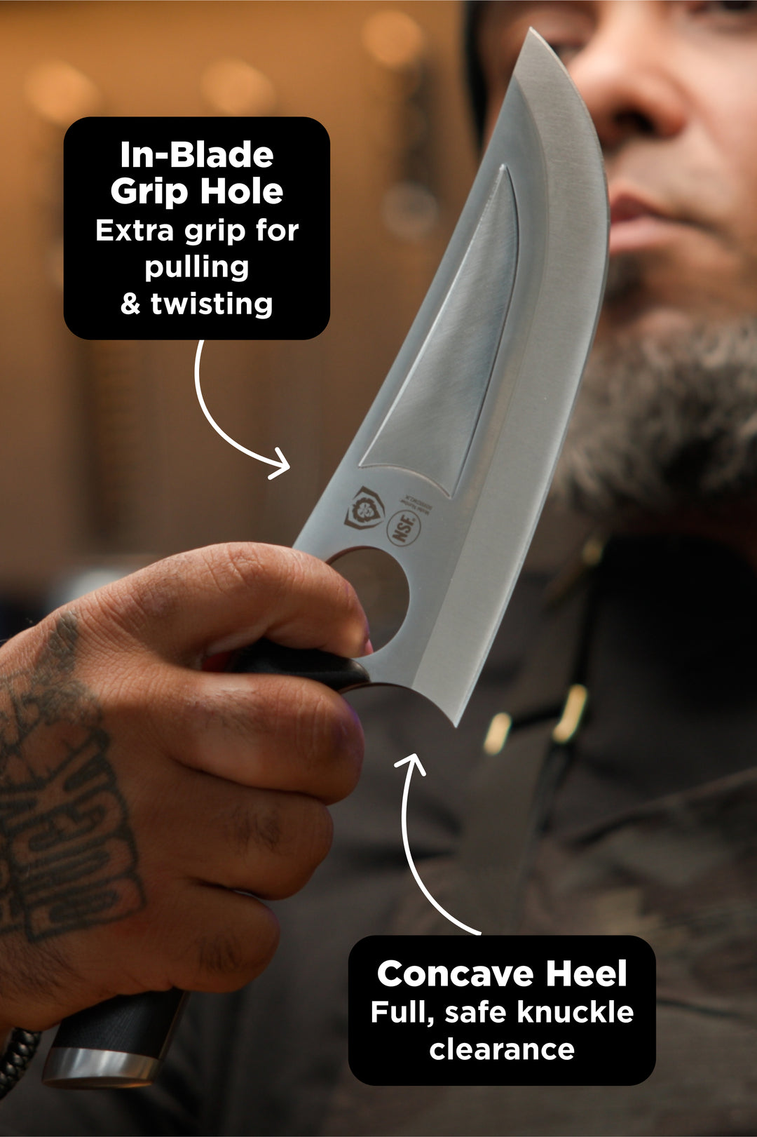 Venator Knife 7" | Gladiator Series | NSF Certified | Dalstrong © - 11