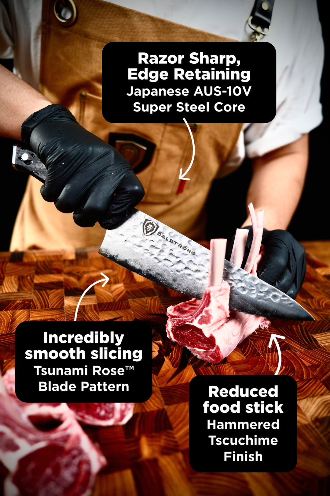 Chef's Knife 10.25" | Shogun Series | ELITE | Dalstrong © - 6
