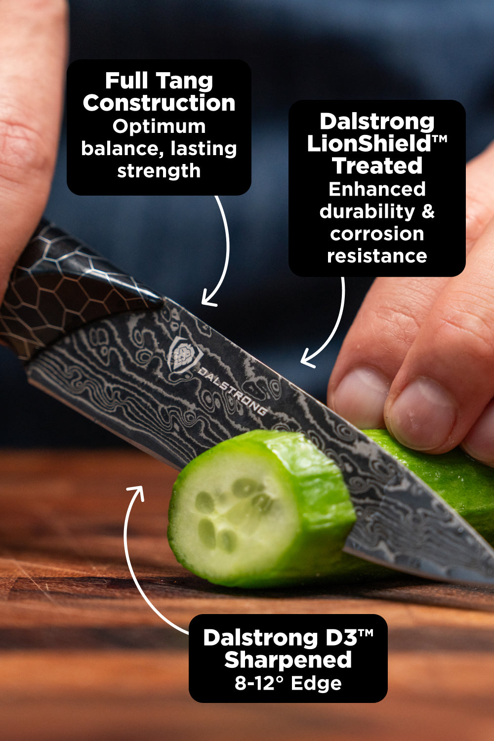 Paring Knife 4" | The Scorpion Series | Dalstrong ©