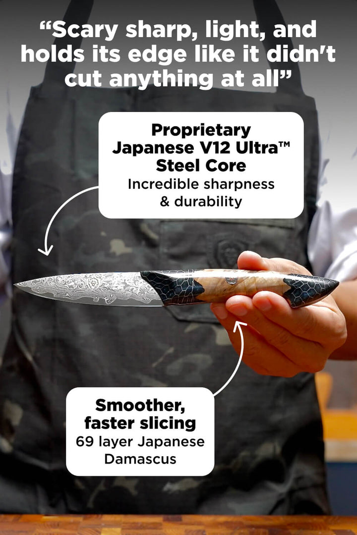 2 Piece Set | Chef Knife & Paring Knife | The Scorpion Series | Venom Edition | Dalstrong ©