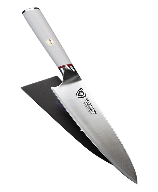 Phantom Series _ Chef's Knife 8" | White G10 Handle | Phantom Series | Dalstrong © _ 1