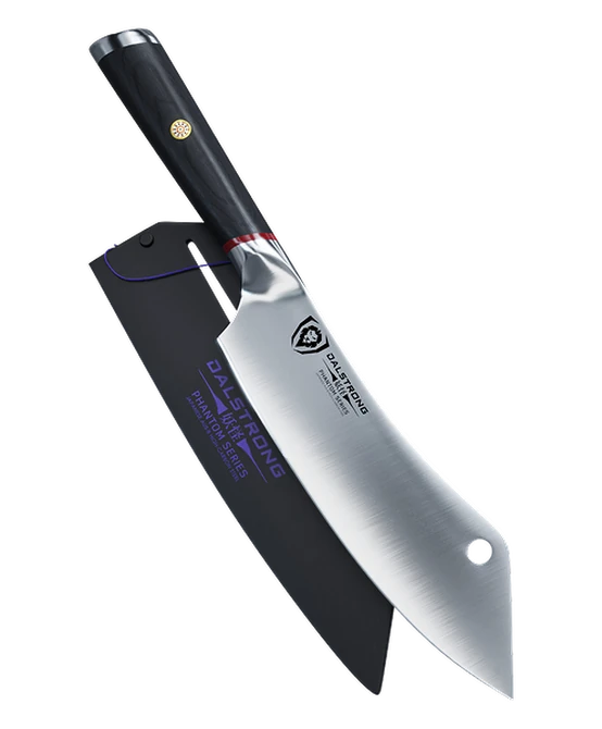 Phantom Series _ Chef & Cleaver Hybrid Knife 8" | Crixus | Phantom Series | Dalstrong © _ 1