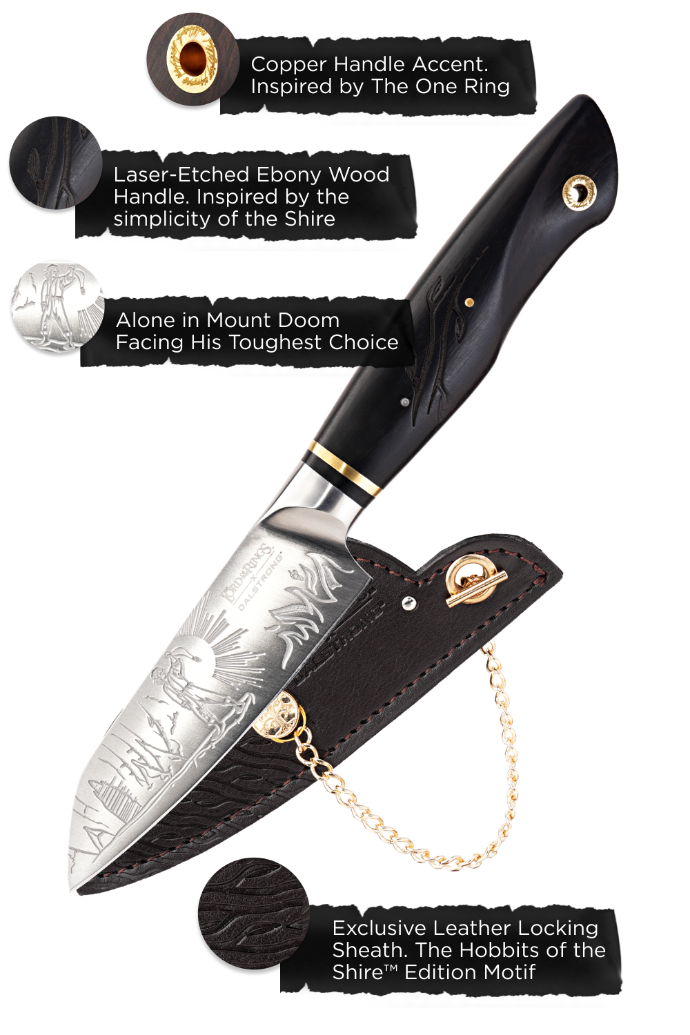 Paring Knife 4" | Lord of the Rings™ Edition | Dalstrong ©